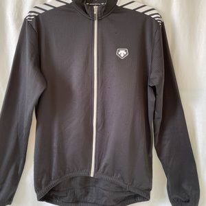 Mens DESCENTE Cycling Jacket. Long sleeve. Full zip. Size Large.